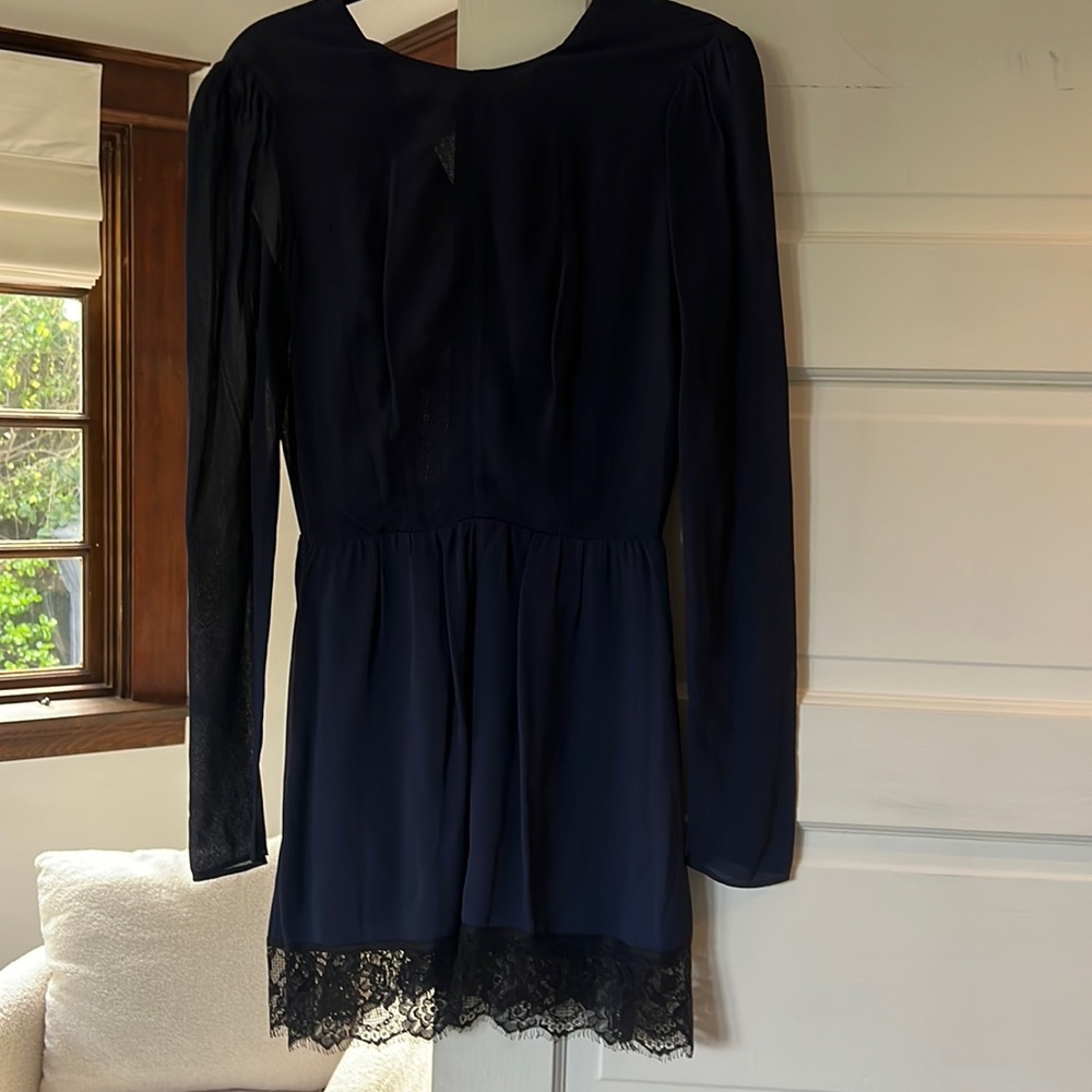 Navy Reformation Mini Dress